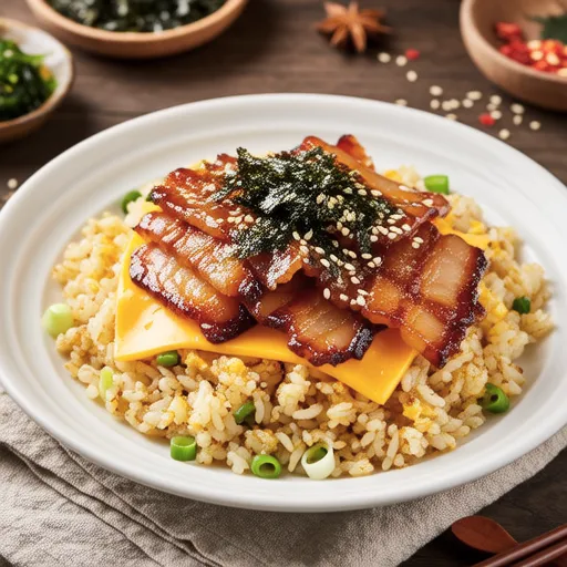 Korean-Style Cheese Fried Rice