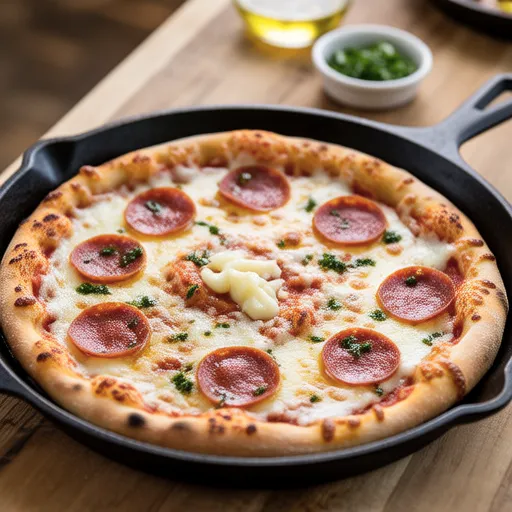 Pan Potato Pizza (No Oven)