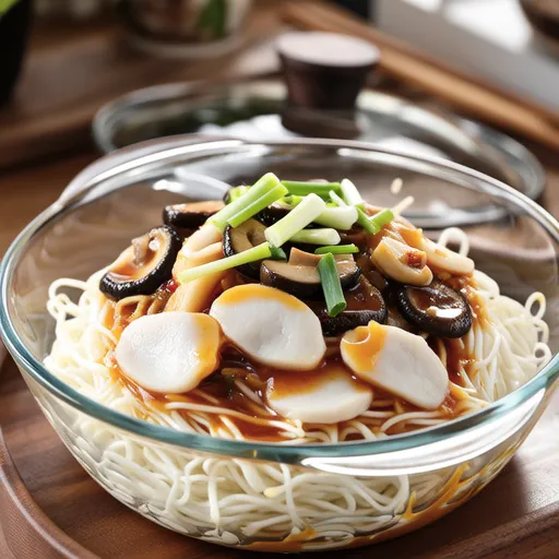 Bean Sprout and Fish Cake Stir-fry
