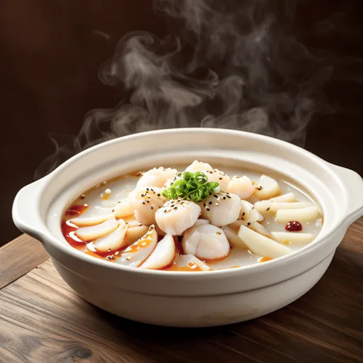 Scallop and Grated Daikon Chinese Soup