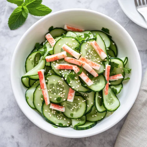Cucumber Salad Diet Menu