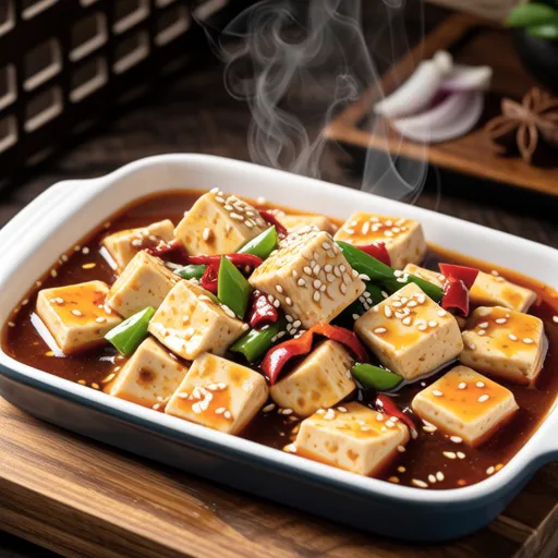 Soy Sauce Marinated Tofu