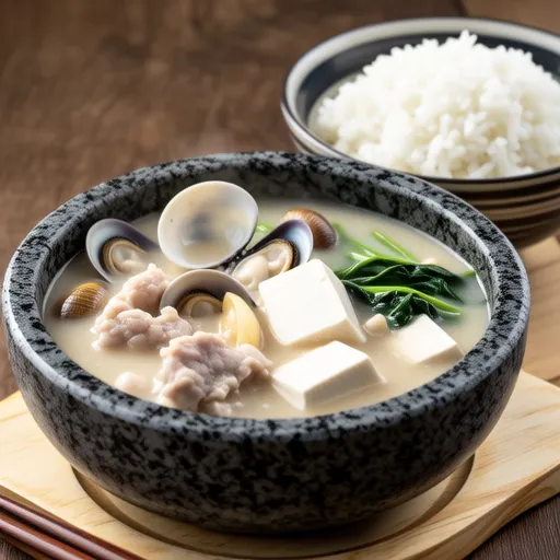 White Sundubu Soup