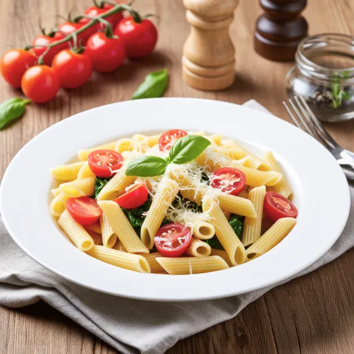 Cabbage and Cream Cheese Penne