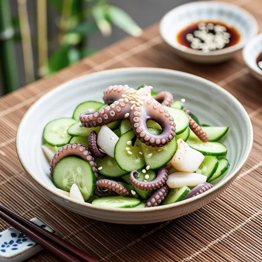 Island Shallot and Octopus Salad