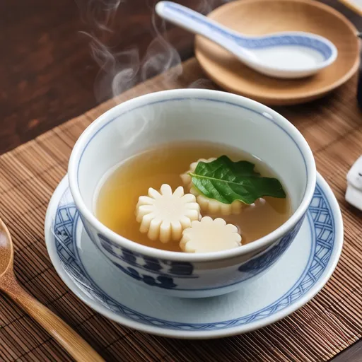 Temari Fu and Hanpen Clear Soup