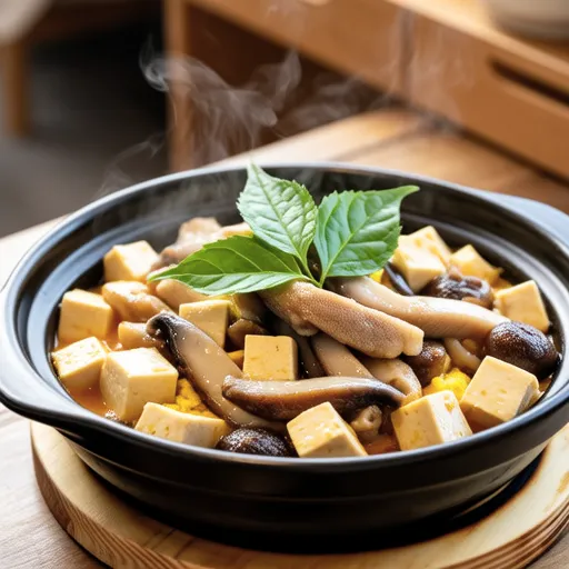Saba Canned Fish and Mizuna Egg Stir-fry