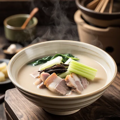 Soy Milk Spicy Pork Soup