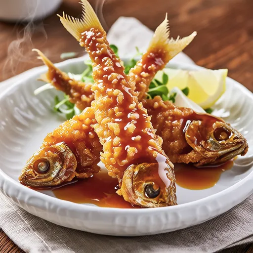 Aji no Tatsuta-age (Japanese Fried Horse Mackerel)