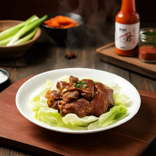 牛三層肉蔬菜蒸菜