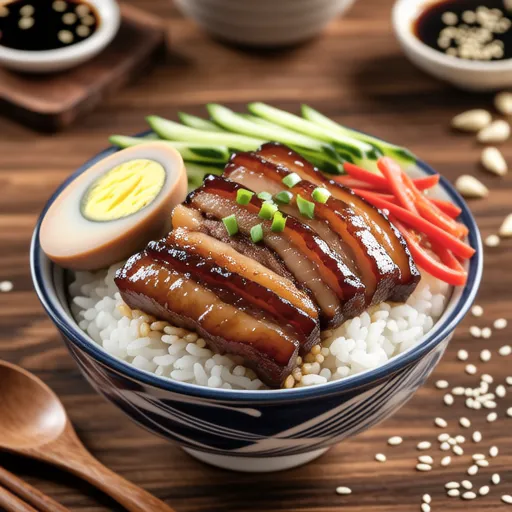 Simple Pork Belly Rice Bowl