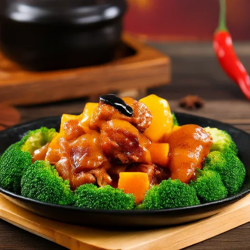 Sweet Potato Chicken Stir-fry