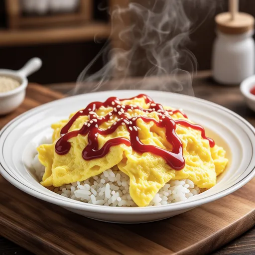 Egg Steamed Rice