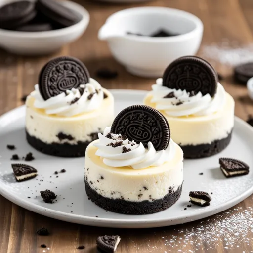 Oreo Mini Cheesecake (No Oven)