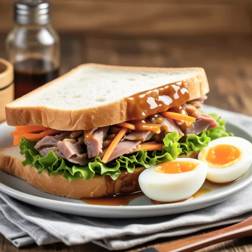 Teriyaki Tuna Sandwich