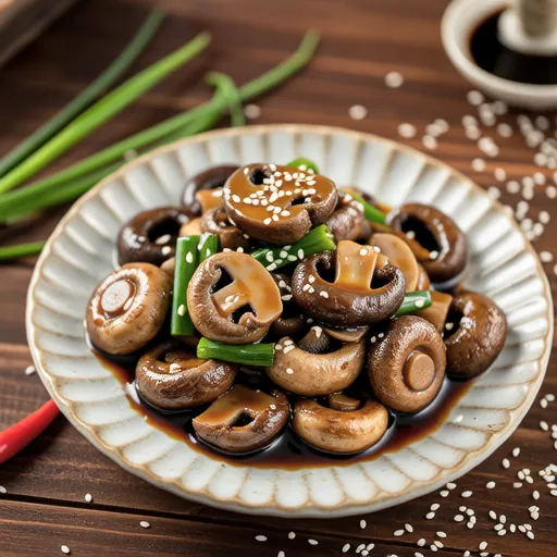 Shiitake and Green Onion Marinade