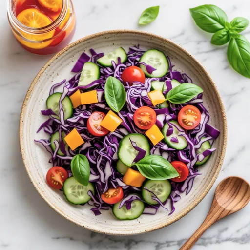 Mediterranean Shirazi Salad
