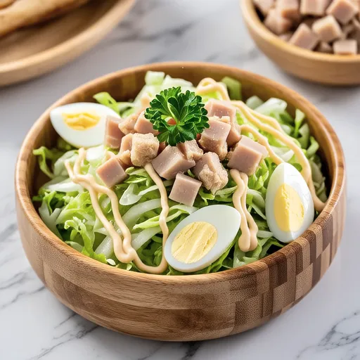 Cabbage and Egg Refreshing Salad