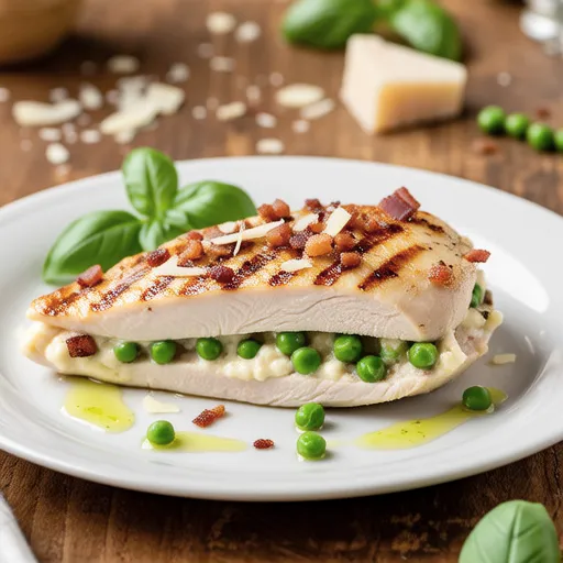 Cream Basil Chicken with Chicken Breast