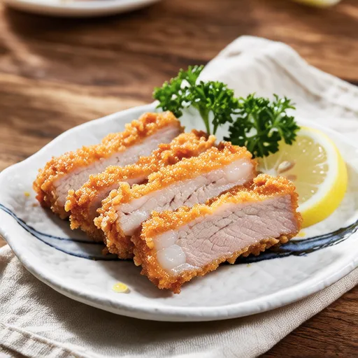 Bite-sized Pork Cutlets