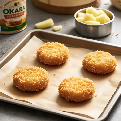 Non-Fried Okara Croquettes