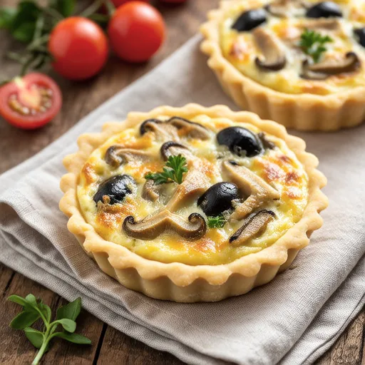 Mini Sardine Quiche