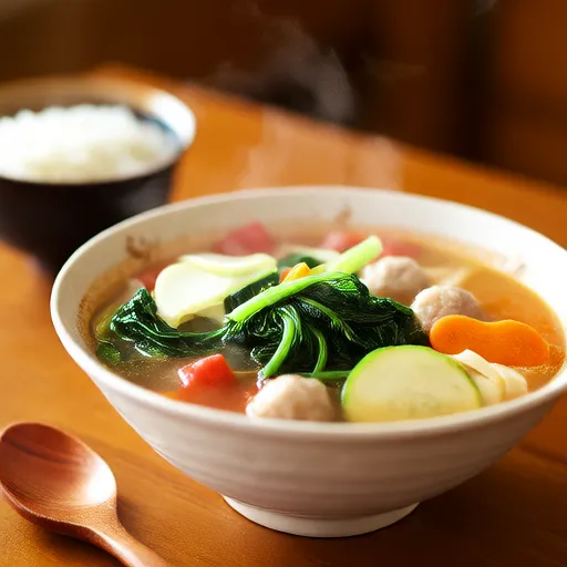 Meatball Vegetable Soup