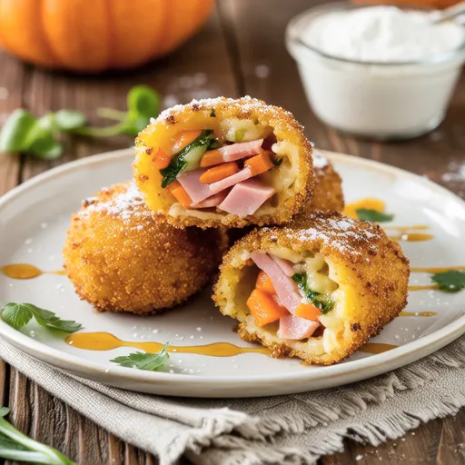 Sweet Pumpkin Croquettes