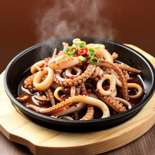 Baek Jong Won Stir-fried Squid Recipe