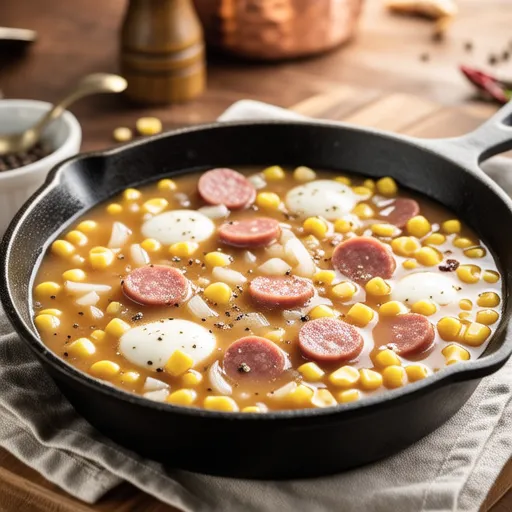 Corn Consommé Soup