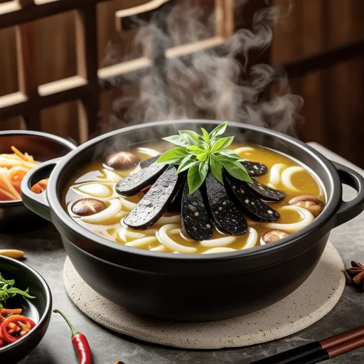 Sundae Jeongol (Korean Blood Sausage Hot Pot)