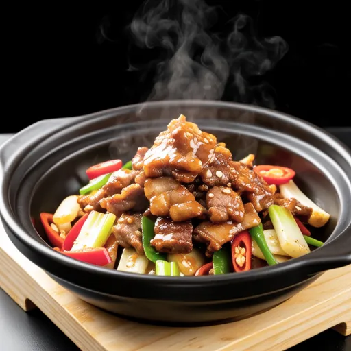 Garlic Soy Sauce Stir-fry with Pork and Bell Peppers