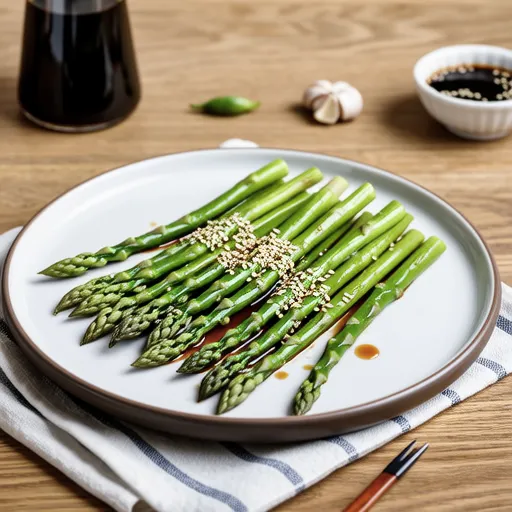 Asparagus with Sesame Dressing