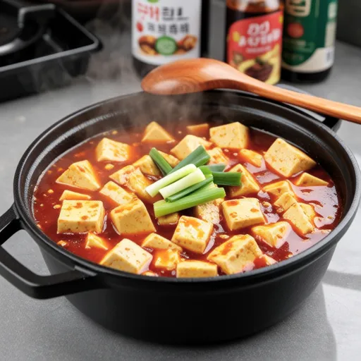 Spam Tofu Stew