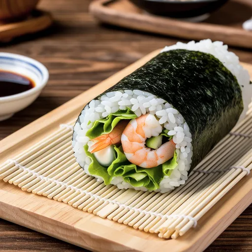 Lettuce Sushi Roll