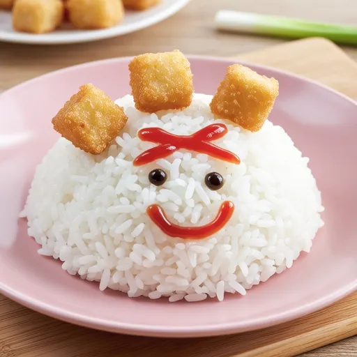Cute Spam Rice Bowl