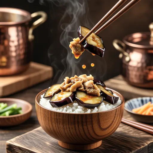 Eggplant and Miso Butter Stir-fry with Canned Mackerel