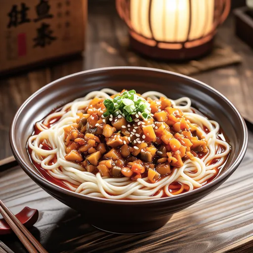 Spicy Soba Noodles with Mackerel Can