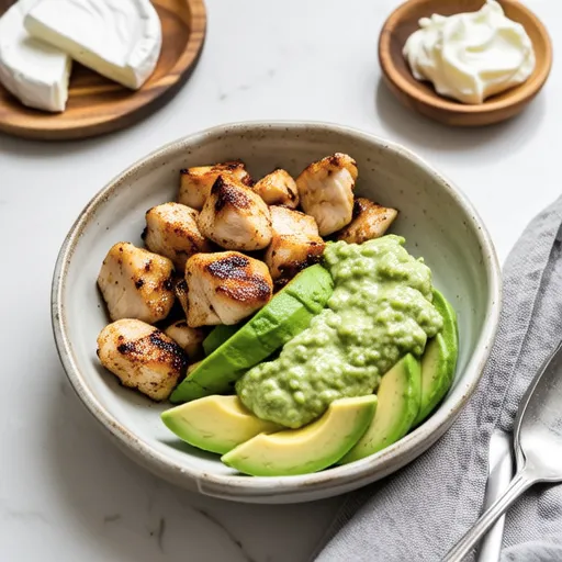 Avocado and Chicken Seaweed Mayo Mix