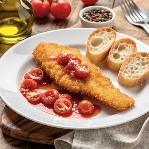 Tomato Sauce Sanma Meunière