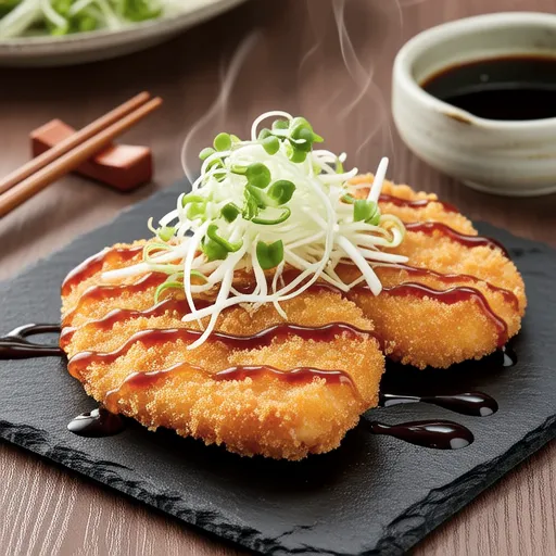 Hanpen Minced Chicken Patties with Grated Daikon and Ponzu