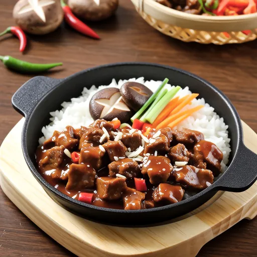 Beef Ketchup Rice Bowl