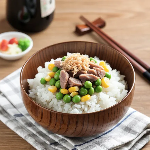 Green Beans and Tuna with Bonito Flakes