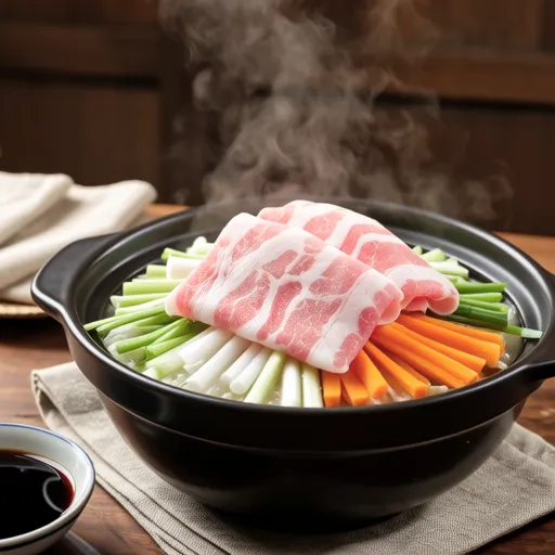 Pork and Daikon Shabu-Shabu Hot Pot