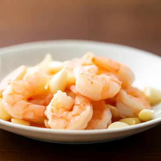 Dîner facile aux crevettes à l'ail