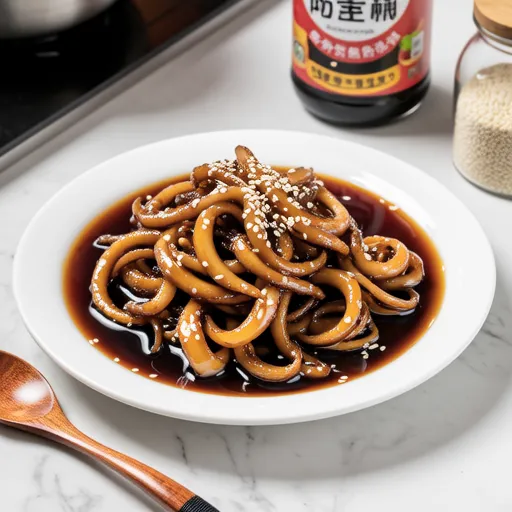 Soy Sauce Stir-fried Dried Squid
