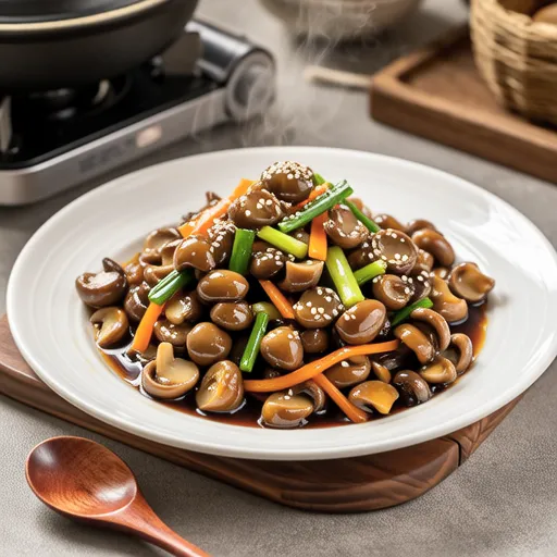 Stir-fried Oyster Mushrooms (No Excess Water)