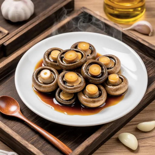 Sauteed King Oyster Mushrooms in Soy Sauce