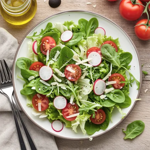 Lettuce Cheese Salad