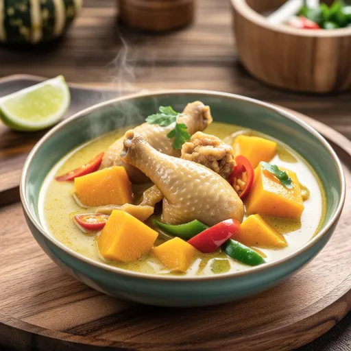 Pumpkin Yuzu Kosho Green Curry